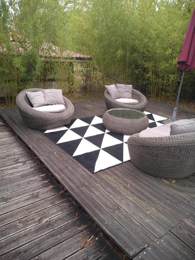 Maison Confortable Avec Terrasse En Bois Au Calme Sans Vis A Vis , 2 Chambres, Sur Un Parc De 4000M2 Arbore Et Clos Pissos Екстер'єр фото